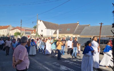 Procession du 15 août 2024 à vaudherland