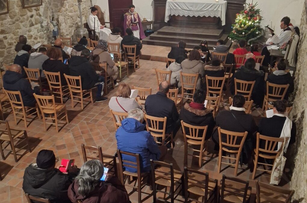 Chant des enfants de la paroisse à l’église de vaudherland le 29 novembre 2025